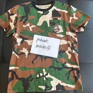 Chrome Hearts Matty Boy Caution T-shirt Camo